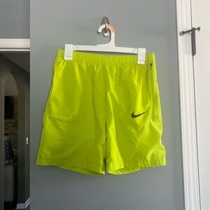 Nike Lime Green Dri-FIT Shorts